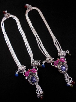 Oxidised Anklets